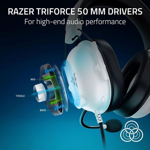Εικόνα της Headset Razer BlackShark v2 X PlayStation Licensed White RZ04-03241300-R3G1