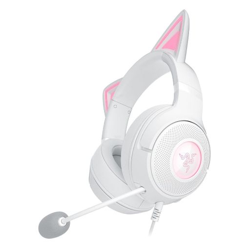 Εικόνα της Headset Razer Kraken Kitty v2 White RZ04-04730600-R3M1