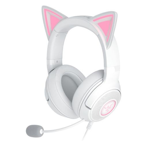 Εικόνα της Headset Razer Kraken Kitty v2 White RZ04-04730600-R3M1