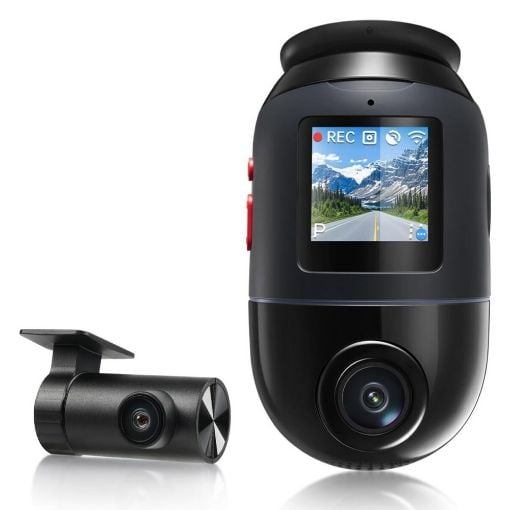 Εικόνα της Σετ Κάμερα DVR Αυτοκινήτου 70mai 4K Omni 360° & Camera RC14 Black X800-2
