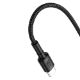 Εικόνα της Καλώδιο QCY USB-A Male to USB-C Male Braided 1,2m QCY-DC05