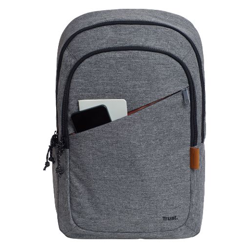 Εικόνα της Τσάντα Notebook 16" Trust Avana Eco Backpack Grey 24981