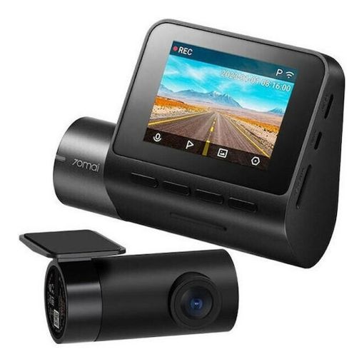 Εικόνα της Σετ Κάμερα DVR Αυτοκινήτου 70mai A200 & Camera RC11 Black