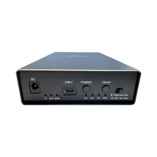 Εικόνα της Clone & Docking Station LC Power USB 3.2 Gen2 3.5″ SATA HDD & NVMe M.2 SSD LC-DOCK-C-35-M2