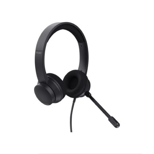 Εικόνα της Headset Trust Ayda USB-ENC Black 25089