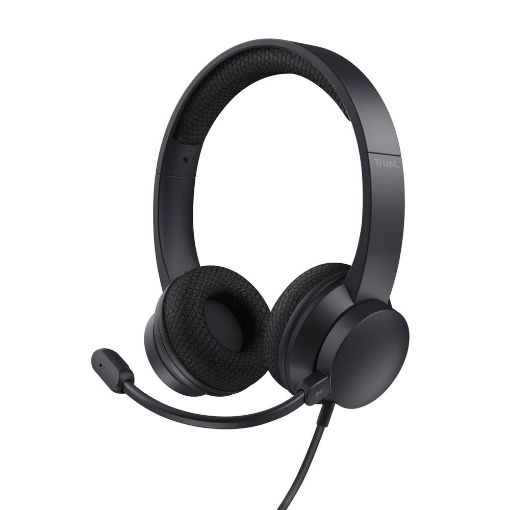 Εικόνα της Headset Trust Ayda USB-ENC Black 25089