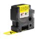 Εικόνα της Ταινία Ετικετογράφου Dymo Rhino Flexible Nylon Black On Yellow 24mm x 3.5m 1734525