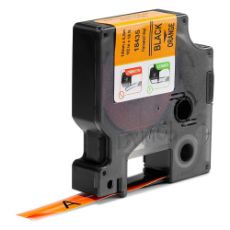Εικόνα της Ταινία Ετικετογράφου Dymo Rhino Vinyl Black On Orange 12mm x 5.5m 18435 S0718490