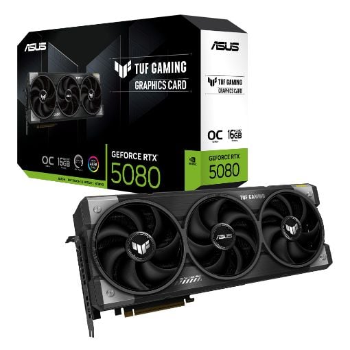 Εικόνα της Asus TUF Gaming GeForce RTX 5080 16GB GDDR7 OC Edition 90YV0M30-M0NA00