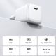 Εικόνα της Φορτιστής Ugreen X513 USB-C GaN 30W White 65009