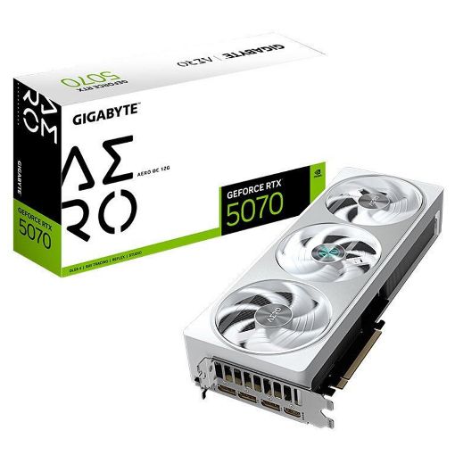 Εικόνα της Gigabyte GeForce RTX 5070 Aero 12GB GDDR7 OC GV-N5070AERO-OC-12GD