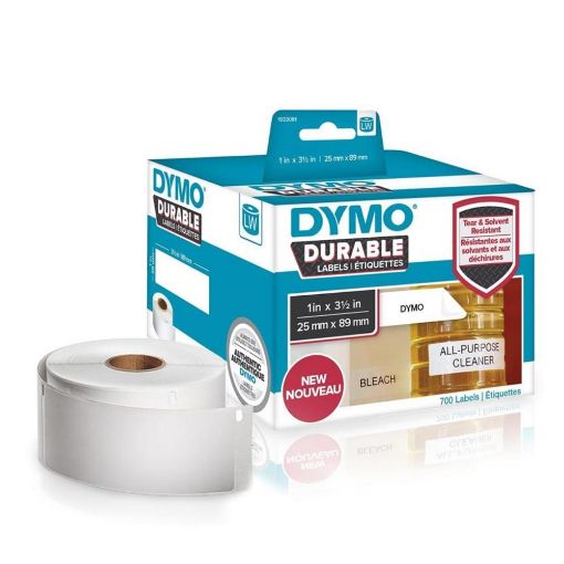 Εικόνα της Αυτοκόλλητες Ετικέτες Dymo Durable LabelWriter 25 x 89mm 1933081