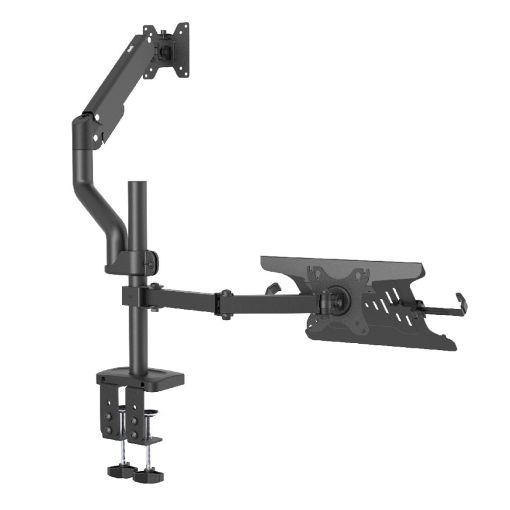 Εικόνα της Dual Monitor & Notebook Bracket Focus Mount Monitors 14-32" & Laptops 10-15.6" DLB 921-11LP