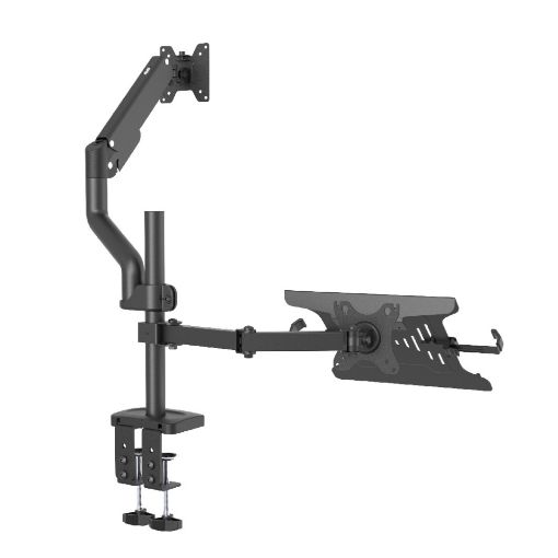 Εικόνα της Dual Monitor & Notebook Bracket Focus Mount Monitors 14-32" & Laptops 10-15.6" DLB 921-10LP