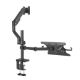 Εικόνα της Dual Monitor & Notebook Bracket Focus Mount Monitors 14-32" & Laptops 10-15.6" DLB 921-10LP