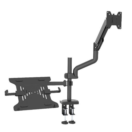 Εικόνα της Dual Monitor & Notebook Bracket Focus Mount Monitors 14-32" & Laptops 10-15.6" DLB 921-10LP