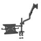 Εικόνα της Dual Monitor & Notebook Bracket Focus Mount Monitors 14-32" & Laptops 10-15.6" DLB 921-10LP