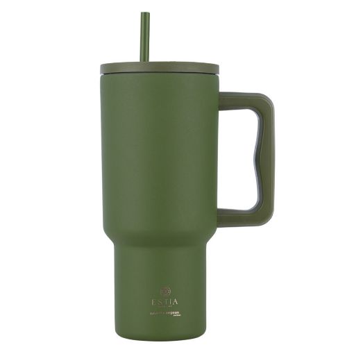 Εικόνα της Θερμός Estia Straw Tumbler XL Save The Aegean 900ml Forest Spirit 01-32104