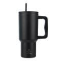 Εικόνα της Θερμός Estia Straw Tumbler XL Save The Aegean 900ml Midnight Black 01-32111