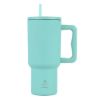 Εικόνα της Θερμός Estia Straw Tumbler XL Save The Aegean 900ml Bermuda Green 01-32135