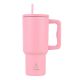 Εικόνα της Θερμός Estia Straw Tumbler XL Save The Aegean 900ml Blossom Rose 01-32142