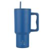 Εικόνα της Θερμός Estia Straw Tumbler XL Save The Aegean 900ml Denim Blue 01-32166