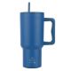 Εικόνα της Θερμός Estia Straw Tumbler XL Save The Aegean 900ml Denim Blue 01-32166