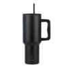 Εικόνα της Θερμός Estia Straw Tumbler XL Save The Aegean 1200ml Midnight Black 01-32180