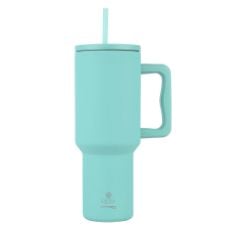 Εικόνα της Θερμός Estia Straw Tumbler XL Save The Aegean 1200ml Bermuda Green 01-32203