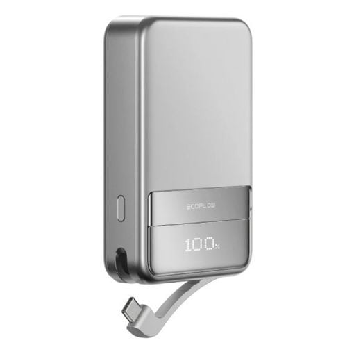 Εικόνα της Power Bank EcoFlow Rapid Magnetic 10000mAh Silver 5016801022