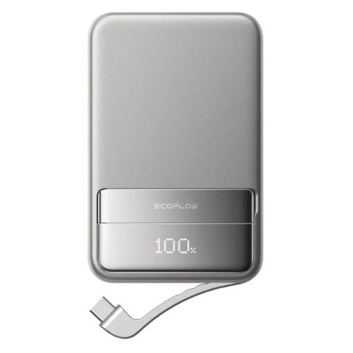 Εικόνα της Power Bank EcoFlow Rapid Magnetic 10000mAh Silver 5016801022
