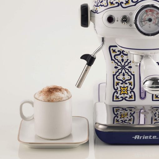 Εικόνα της Μηχανή Espresso Ariete 1389/1C Capri 15bar 850W Λευκό/Μπλε 00M13891CAR0