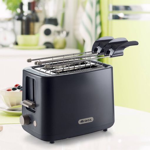 Εικόνα της Φρυγανιέρα Ariete 157/03 Breakfast 2 Θέσεων 760W Navy Blue 00C015703AR0