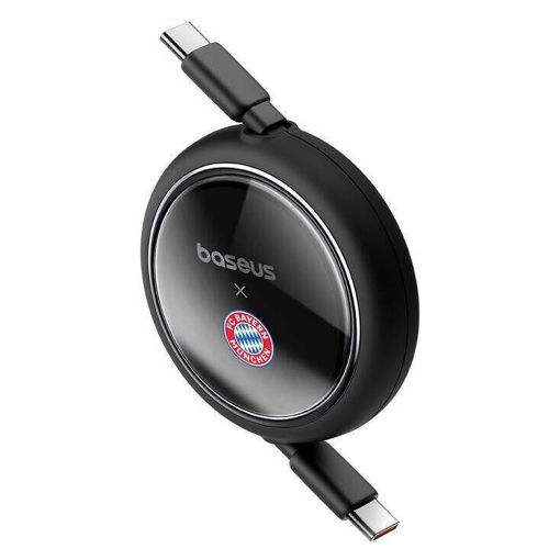 Εικόνα της Καλώδιο Baseus USB-C to USB-C Free2Pull 100W 1m Bayern Edition Μαύρο P10364500113-Z2