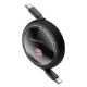 Εικόνα της Καλώδιο Baseus USB-C to USB-C Free2Pull 100W 1m Bayern Edition Μαύρο P10364500113-Z2