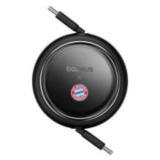 Εικόνα της Καλώδιο Baseus USB-C to USB-C Free2Pull 100W 1m Bayern Edition Μαύρο P10364500113-Z2