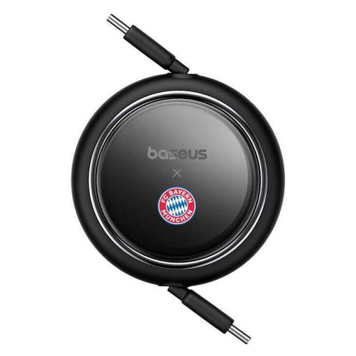 Εικόνα της Καλώδιο Baseus USB-C to USB-C Free2Pull 100W 1m Bayern Edition Μαύρο P10364500113-Z2