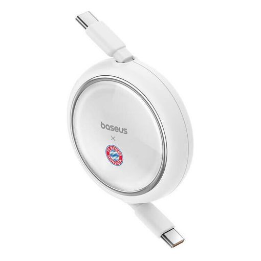 Εικόνα της Καλώδιο Baseus USB-C to USB-C Free2Pull 100W 1m Bayern Edition Λευκό P10364500213-Z2