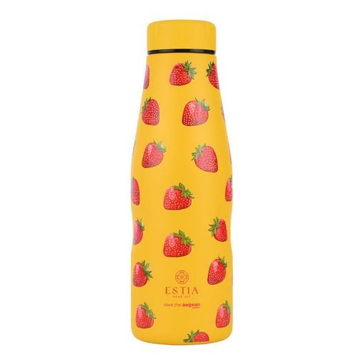 Εικόνα της Μπουκάλι Θερμός Estia Travel Flask Save The Aegean 500ml Berry Bright 01-31534