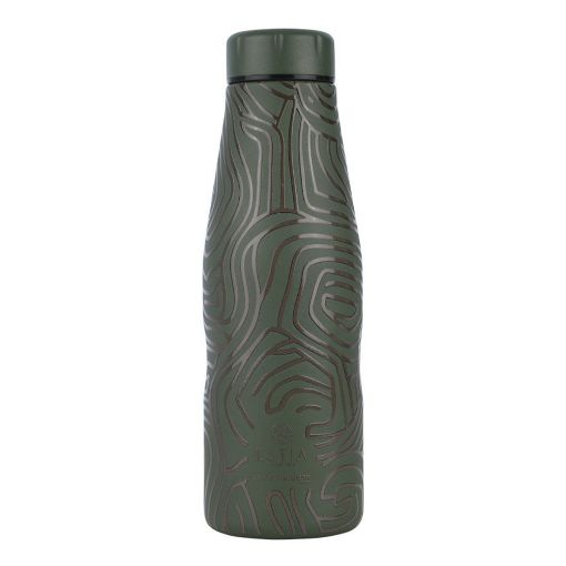 Εικόνα της Μπουκάλι Θερμός Estia Travel Flask Save The Aegean 500ml Olive Flow 01-31572
