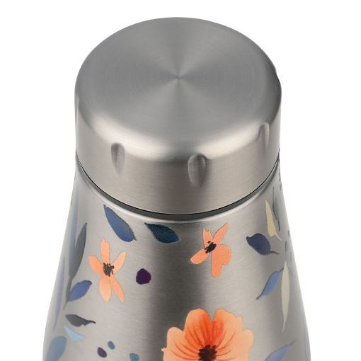 Εικόνα της Μπουκάλι Θερμός Estia Travel Flask Save The Aegean 500ml Silver Botanic 01-31633