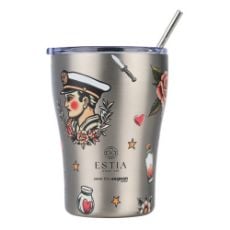 Εικόνα της Ποτήρι Θερμός Estia Coffee Mug Save The Aegean 350ml Old School Ink 01-31770
