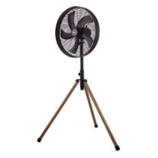 Εικόνα της Ανεμιστήρας Primo 70W 45cm Μεταλλικός με Wooden Finish Τρίποδο Μαύρος PRSF-80580