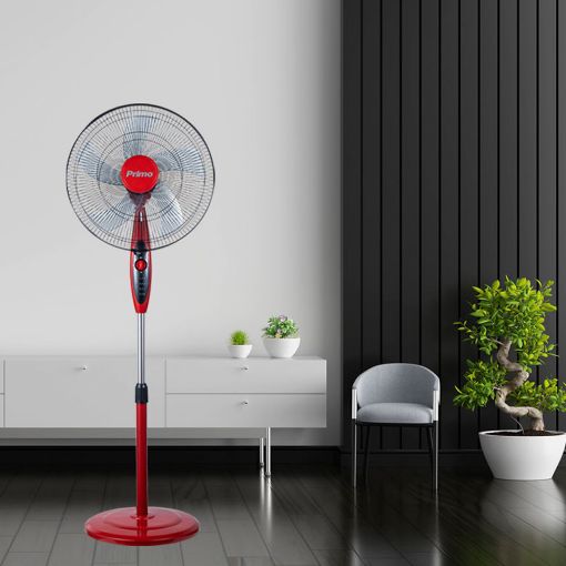 Εικόνα της Ανεμιστήρας Primo 60W 45cm Κόκκινος PRSF-80643