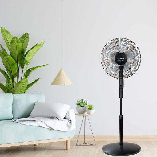 Εικόνα της Ανεμιστήρας Primo 30W 40cm με Τηλεχειριστήριο Μαύρος PRSF-80601D