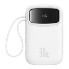 Εικόνα της Power Bank Baseus QPow 2 10000mAh 30W White P10055008213-00