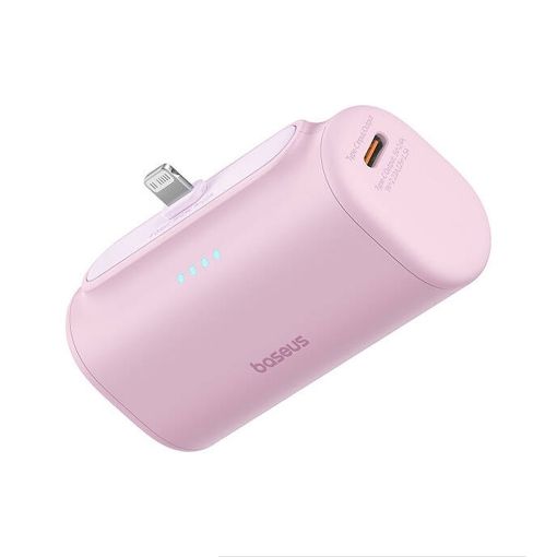 Εικόνα της Power Bank Baseus Compact Lightning 5000mAh 20W Pink P10068307413-00