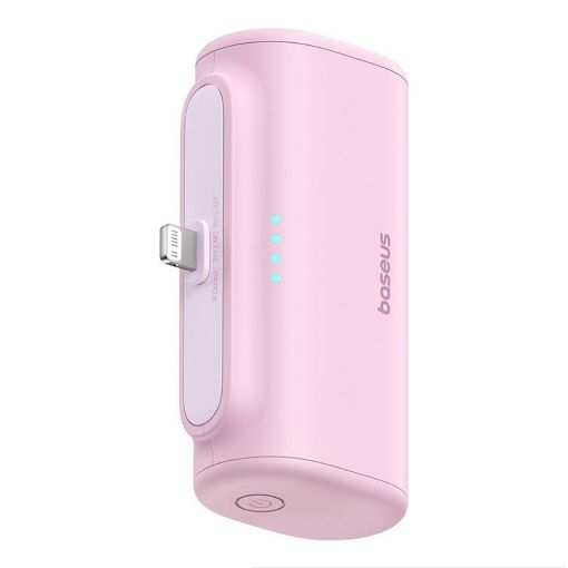 Εικόνα της Power Bank Baseus Compact Lightning 5000mAh 20W Pink P10068307413-00
