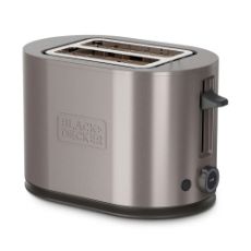 Εικόνα της Φρυγανιέρα Black & Decker 2 Θέσεων 900W Ασημί BXTOA901E