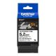 Εικόνα της Ταινία Ετικετογράφου Brother Heat Shrink 1.5m x 5.2mm Black On White HSe-211E